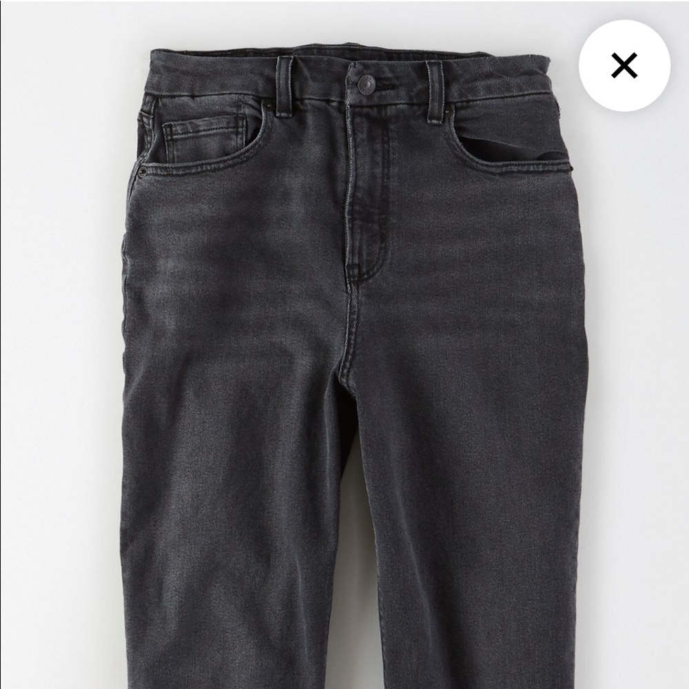 American Eagle Mom Jeans Black Size 4